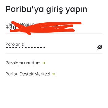 Paribu Ya Giriş Yapamıyorum