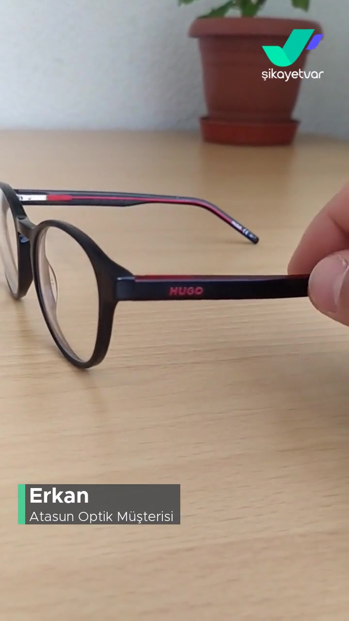 Atasun Optik Hugo Markalı Numaralı Gözlük Sorunu! videonun kapak resmi