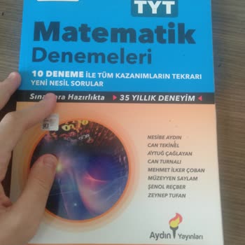 Aydın Yayınları TYT Matematik 10'lu Denemenin Video Çözümünü Bulamıyorum.