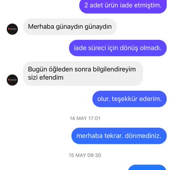 Dekorevi Mobilya Teslim Alınmayan Ürünlerin Ücretinin İadesi