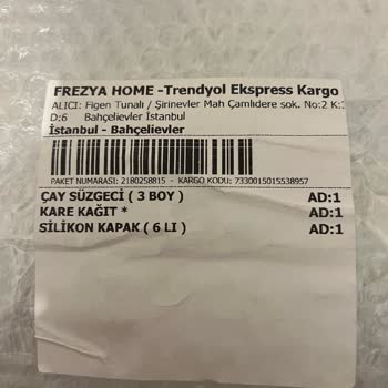 Trendyol İade Kodu Vermiyor