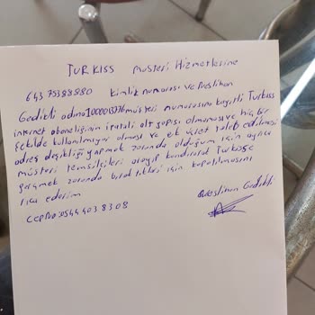 TURKISS İptal Edilmesi Dilekçesi