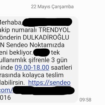 Sendeo Kargo Firmasının Dağıtım Yapmaması