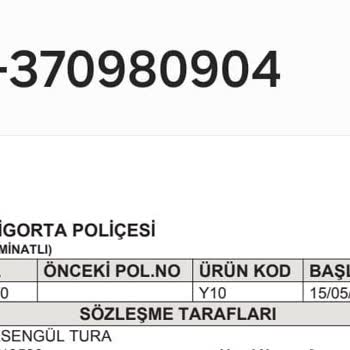 Aksigorta Akkonut Plus İptali