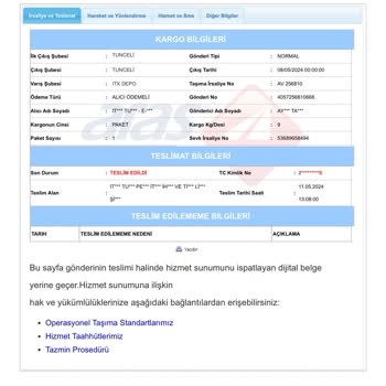 Zara Ürünümü Kaybedip İade Sağlamıyor