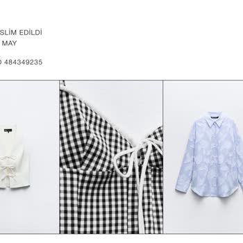 Zara Ürünümü Kaybedip İade Sağlamıyor