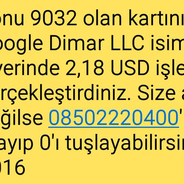 Google Play Google Habersiz Hesabımdan Para Çekti