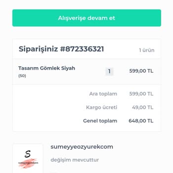 Sumeyyeozyurekcom İade/değişim Kabul Etmiyor
