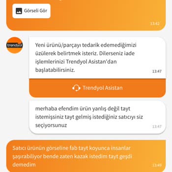 Trendyol FAB Tayt Yerine Başka Ürün Yollandı