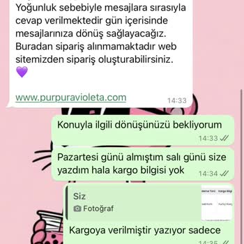 Purpura Violeta Alışveriş Pişmanlığı Bir Daha Asla