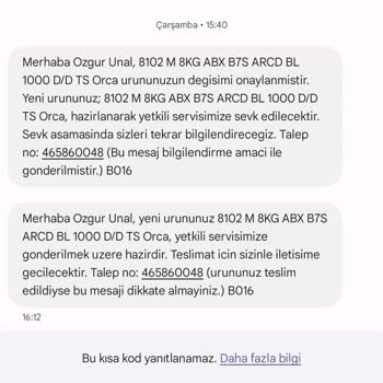 Arçelik Koç Holding Ayıbı Müşteri Mağduriyeti