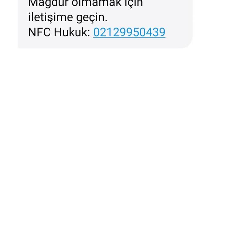 NFC Hukuk (SMS) NFC Hukuk Mesajı Hakkında