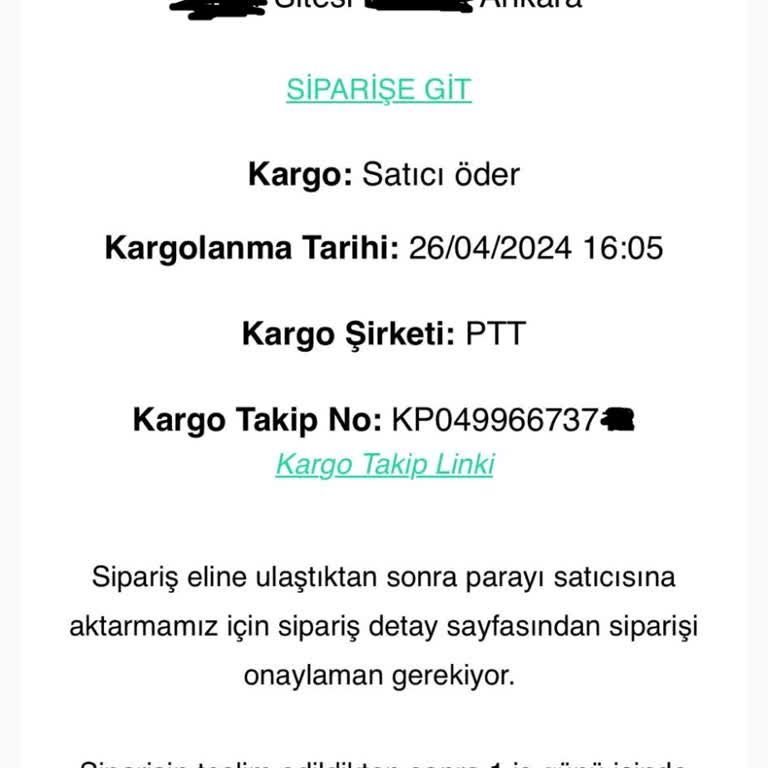 Dolap Uygulaması Yanlış Adrese Ürün Gönderimi