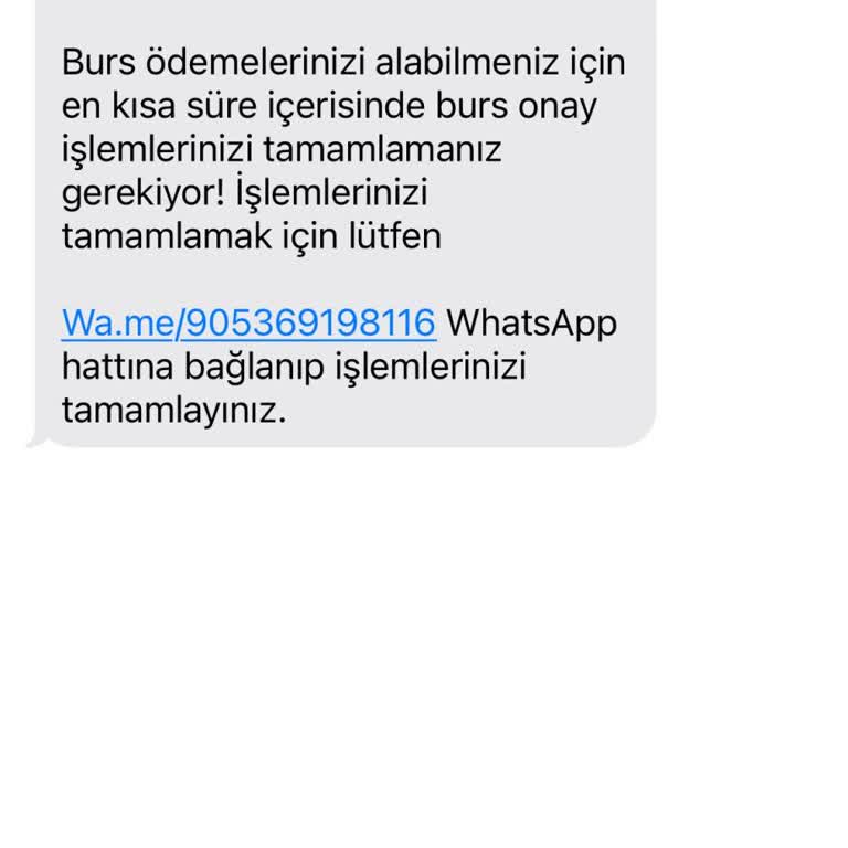 Tegv adı kullanılarak açılan sahte https:/egitimgonulluleri.com üzerinden vaad edilen sahte Burs Başvurusu