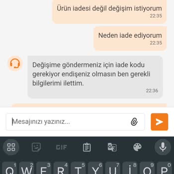 Trendyol Vatan Bilgisayar Aldığım Ürün Garanti Değişim Yapmadı