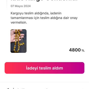 Gardrops İade Olmadı Tarafıma Ulaşmadı Acilen Çözülmesini İstiyorum
