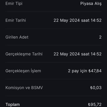 Midas Sasa İşlem Hatası
