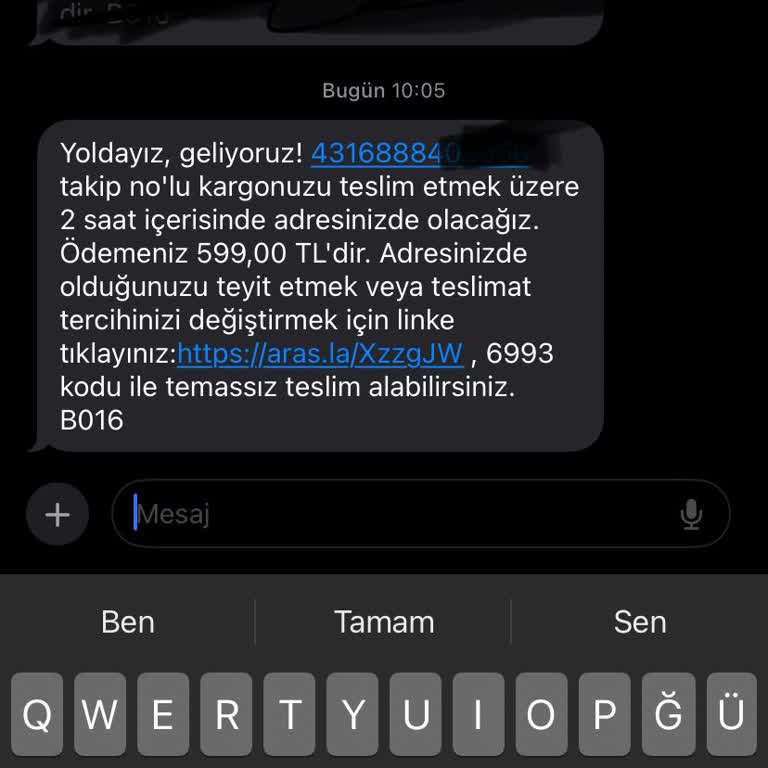 Aras Kargo Teslimatı Belirttiği Zamanda Getirmiyor