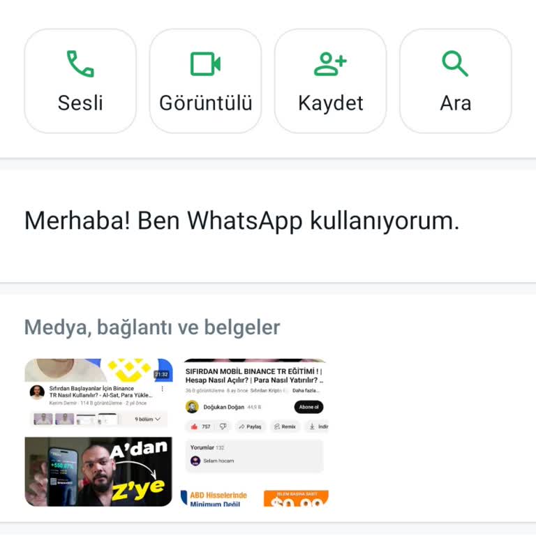 WhatsApp IBAN İstediler Benden