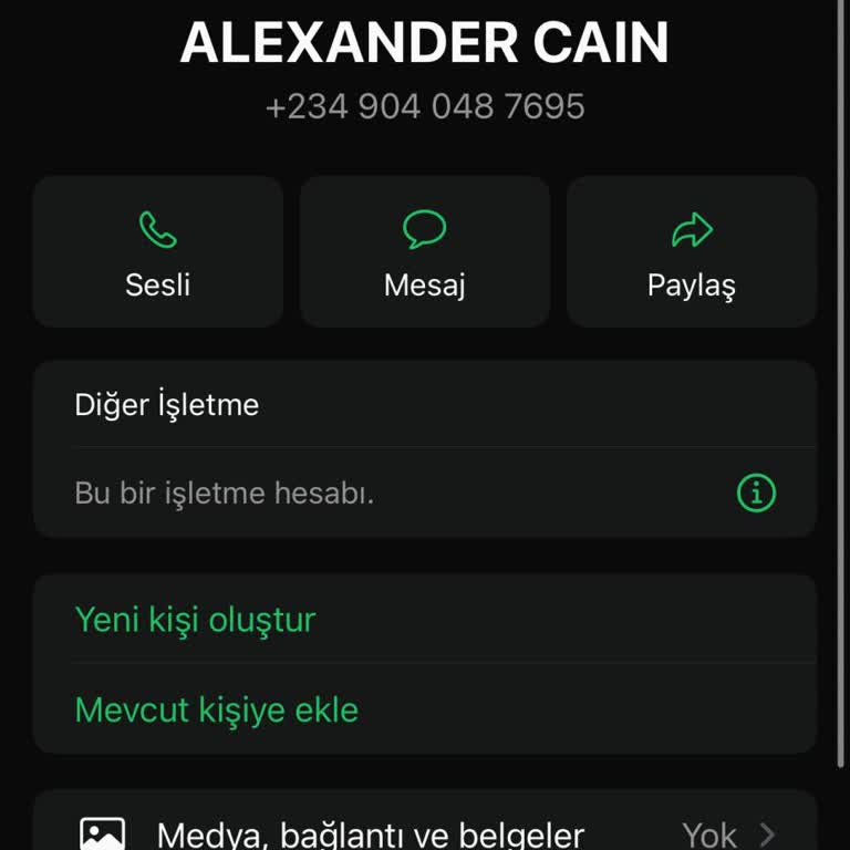 WhatsApp Güven Hesap Sorunu WhatsApp