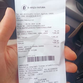 A101 İade Alınmaması Ve Sorunun Çözülmemesi
