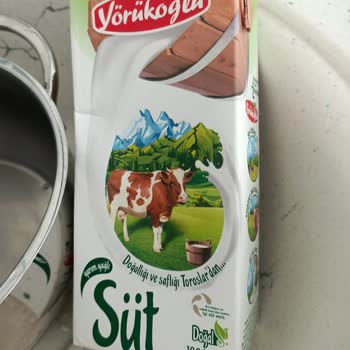Yörükoğlu Sütün İçinden Yoğun Kıvamlı Bir Şeyler Çıkıyor Süt Bozuk!