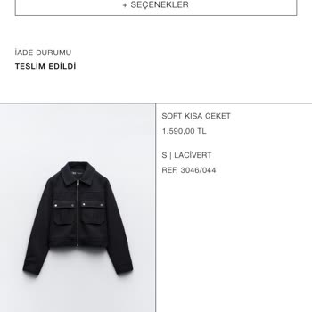 Zara Hem Ürünü Alıyor Hem Almadık Bizde Ürün Bulunamamaktadır Diyor