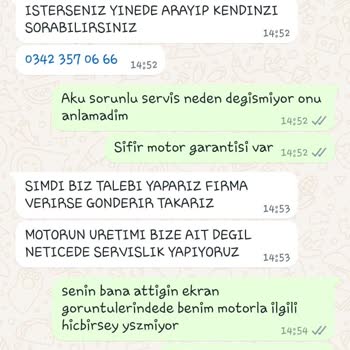 Denizli Nur Motor Servisi Müşterileri Geçiştiriyor İlgilenmiyor.