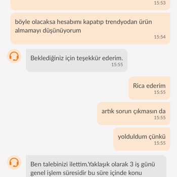 Satıcı Da Trendyol Temsilcileri De Yalancı!