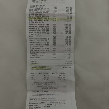 Eryaman Gimsa Market Penguen Marka Patlayan Termosun Değişimi Yapmıyor