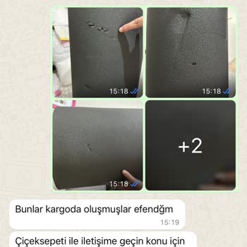 Halil Av Balık Çiçek Sepeti Kusurlu Ürün Gönderimi