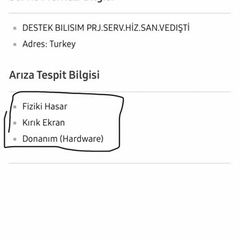Samsung Tablet Garantili Ürüne Ücret İstenmesi
