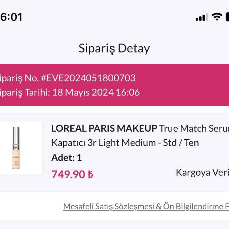 Eve Shop Kargo Takip No Yok