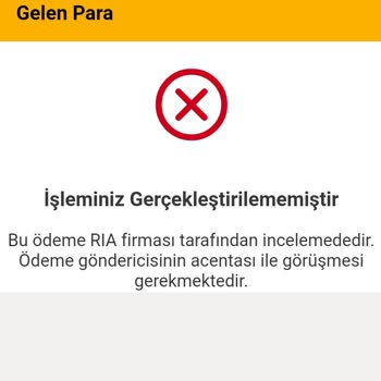 Ria Geldtransfer keine Zahlung seit 10 Tagen