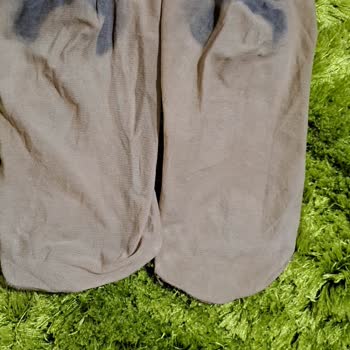 #İpekyol Yeni Ayakkabı Boyasının Ayağa Ve Çoraba Çıkması.