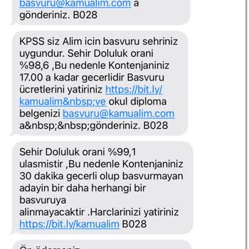 Kamualim.com Kamu Alımları Linkinden Kariyer Adam Hesabına Ödeme Yaptım