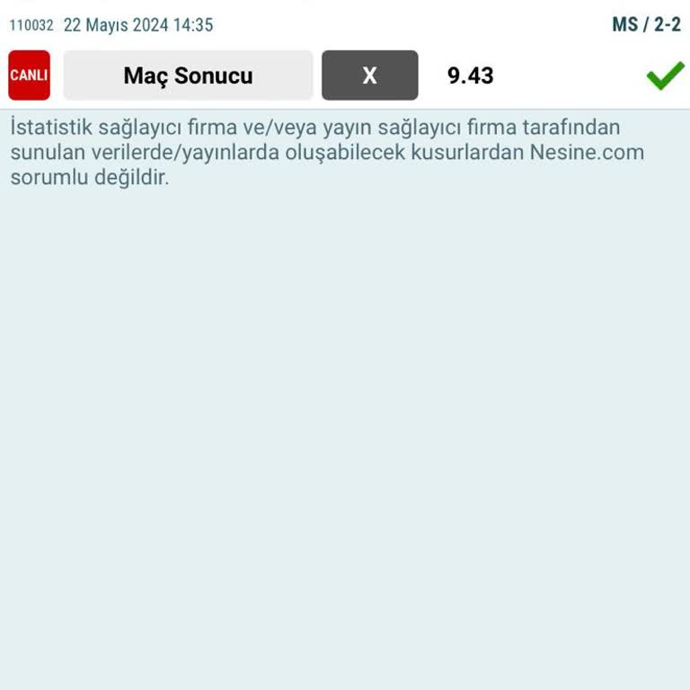 Nesine Kazanılan Ücrete El Koyma.