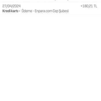 Enpara Anlaşılmayan Kredi Kartı Ekstresi