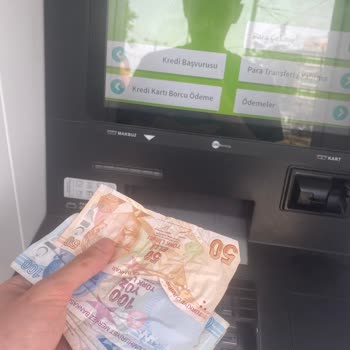Garanti BBVA Garanti ATM Para Yırtarak Vermesi