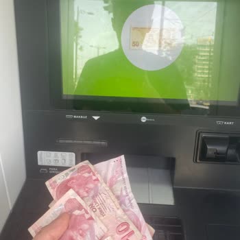 Garanti BBVA Garanti ATM Para Yırtarak Vermesi