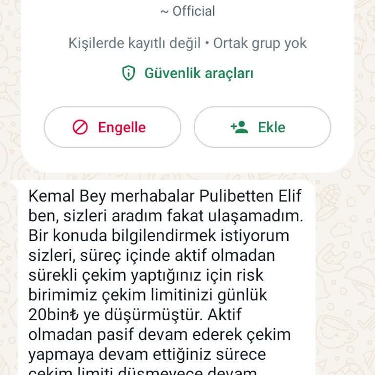 Pulibet'e Yatırım Yapmayın