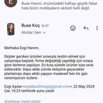 Vivense Teslim Edilmeyen Mobilyalar