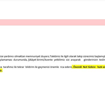 Kuryenet Acentesinin Keyfini Bekliyoruz.