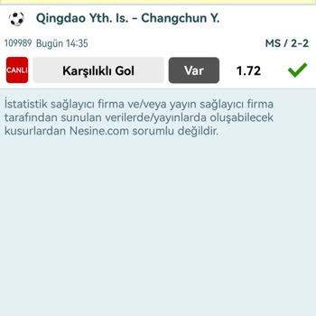 Nesine Sisteminin Yapmış Olduğu Haksızlık