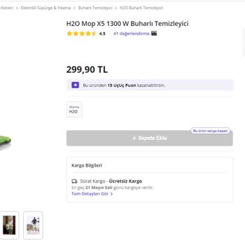 N11 'den Satın Aldığım Buharlı Temizleyici Tarafıma Teslim Edilmedi