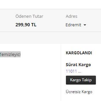 N11 'den Satın Aldığım Buharlı Temizleyici Tarafıma Teslim Edilmedi