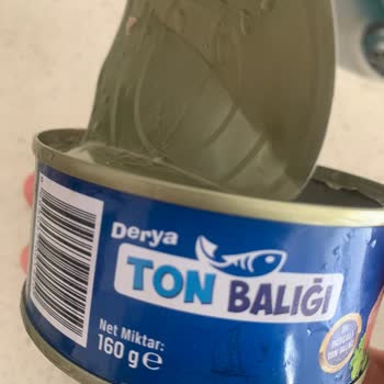 Derya Ton Balığı Konserve Balık Ürününde Beklenmedik Misafir
