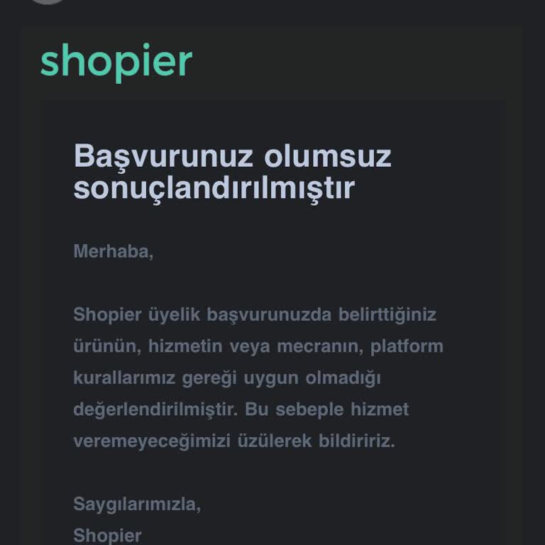 Shopier İlintili Bilgi Sorunu Yüzünden Hesap Açamıyorum