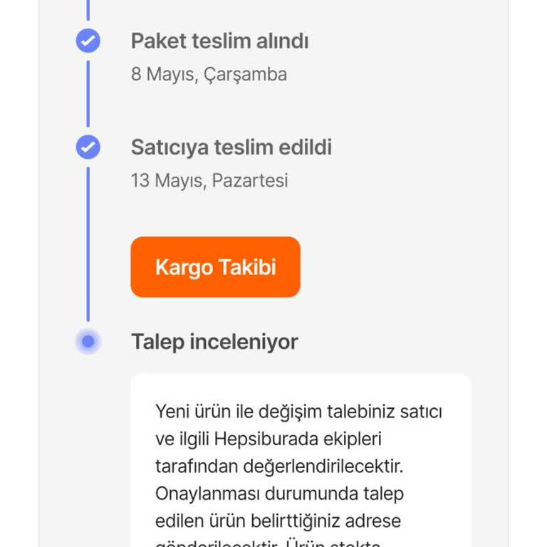Hepsiburada Yanlış Yolladığı Ürünü Değiştirmiyor.
