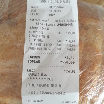 Köfteci Yusuf Toplama Ekmek Gönderdi